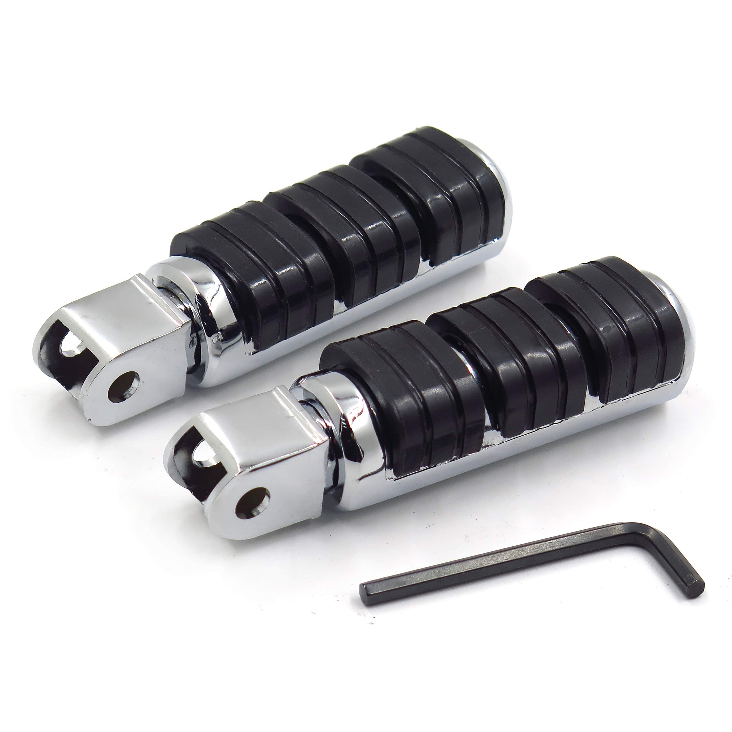 XKH- Motorcycle Front Foot Peg Compatible with Honda VTX 1800 C/F Models Shadow 1100 Sabre Aero 750 Magna 750 Honda Fury [B01G80OXBC]