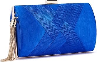 Women Clutch Bag Evening bag Fringed Evening Handbag,Lady Party Wedding Clutch Purse Chain Shoulder Cross Body Bag