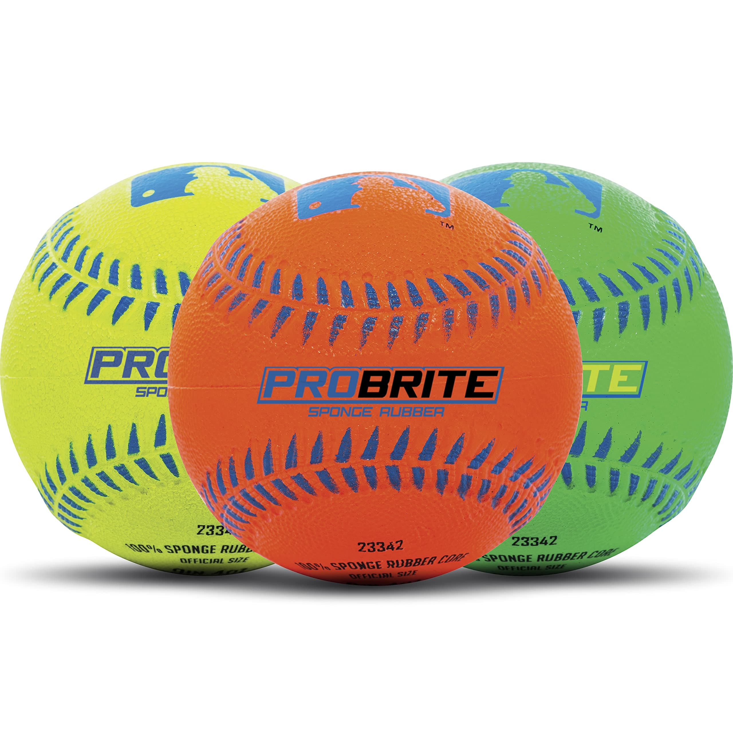 Franklin Sports - Pro Brite - Neon Rubber Teeball