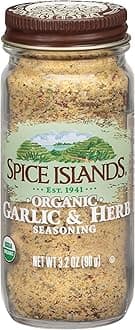 Spice Islands Organic Garlic & Herb Seasoning, 3.2 Oz