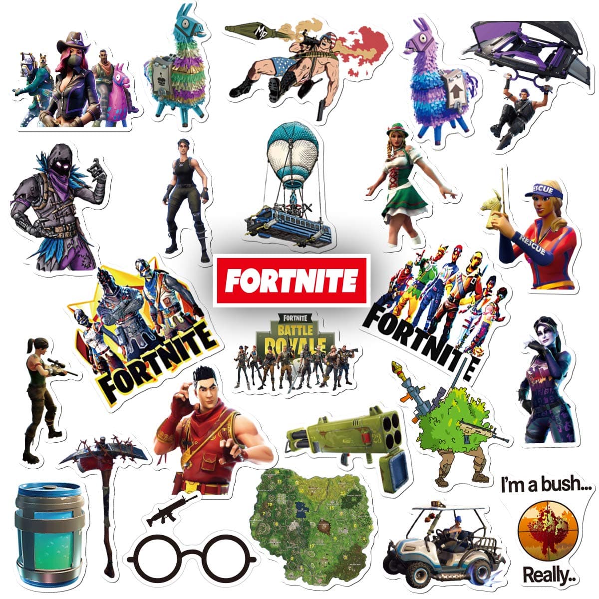 Sticker Pack (150-pcs) Vinyl Pop Game Stickers for Skateboard,Bike,Luggage,PS4,Xbos one,iPhone,Laptop-Party Favors for Gamer,Adults,Teens,Boys and Girls-Graffiti Decal-Waterproof