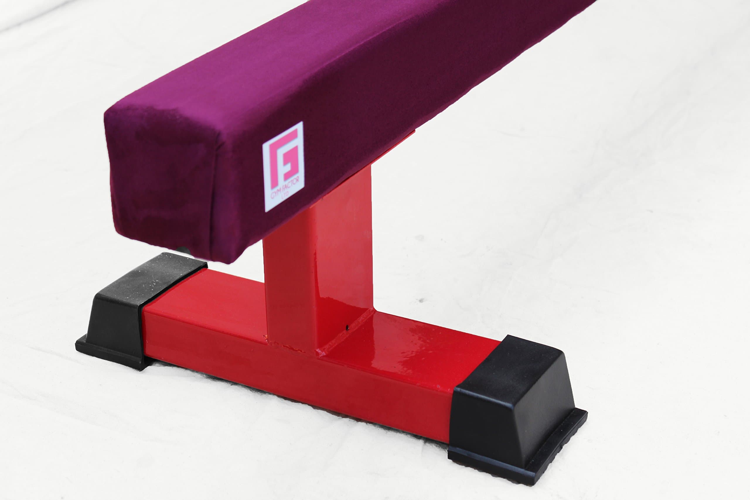 8FT 12IN MIDI LEG GYMNASTIC BEAM BY GYM FACTOR LTD PURPLE