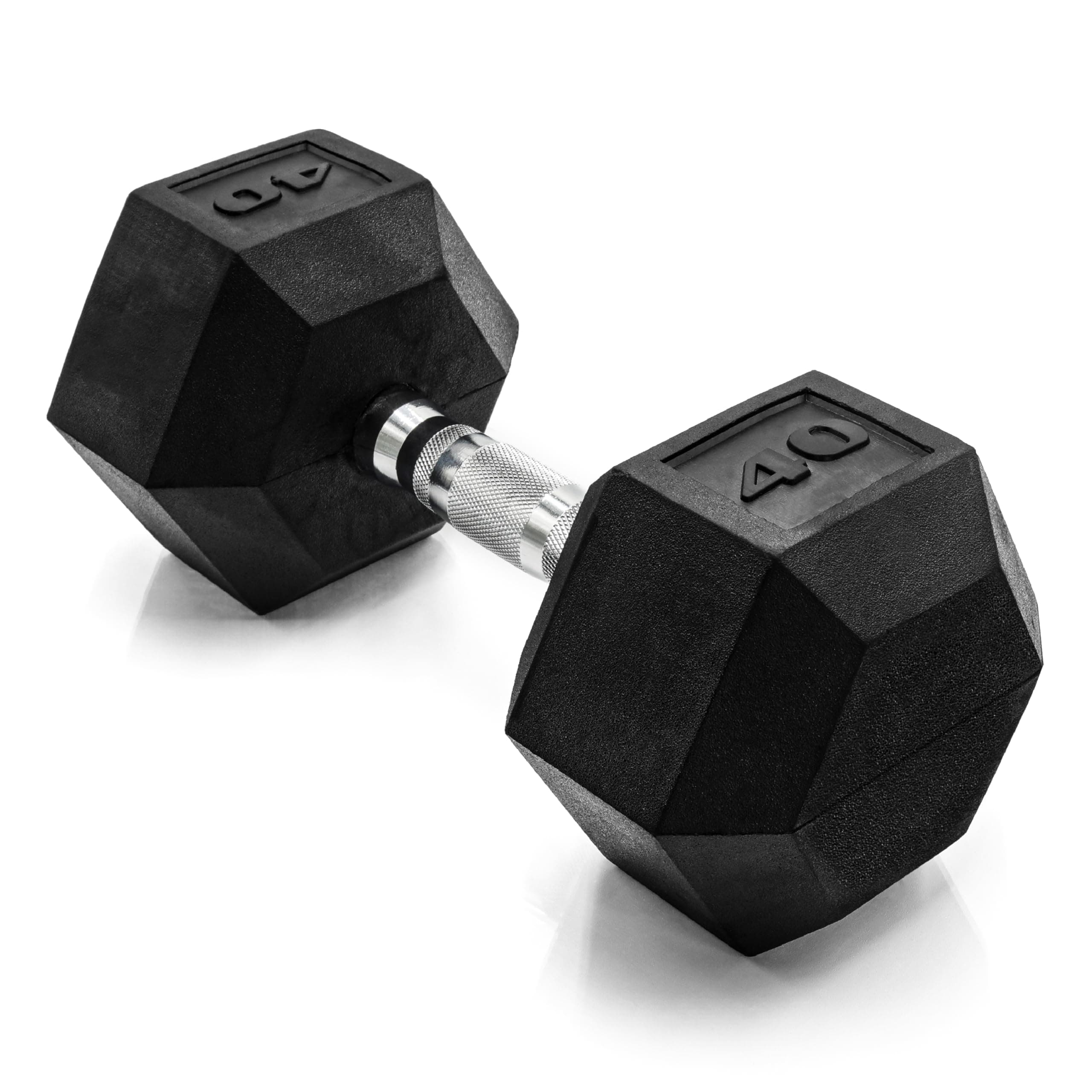 CAP Barbell Coated Hex Dumbbell Weight - Single | 10-120 lbs | Multiple Options