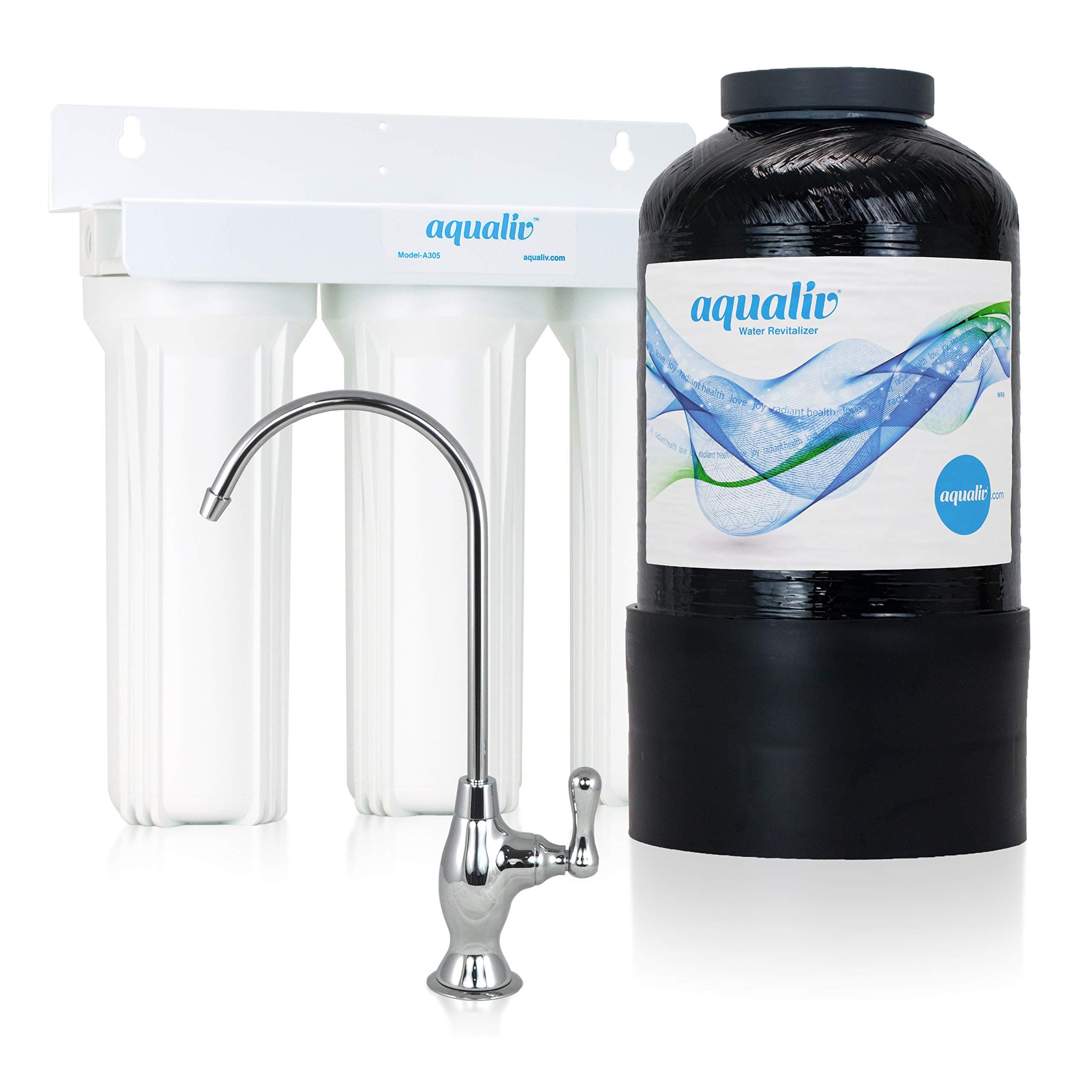 AquaLiv Water System A305 - Creates Purified Alkaline Mountain Spring Water