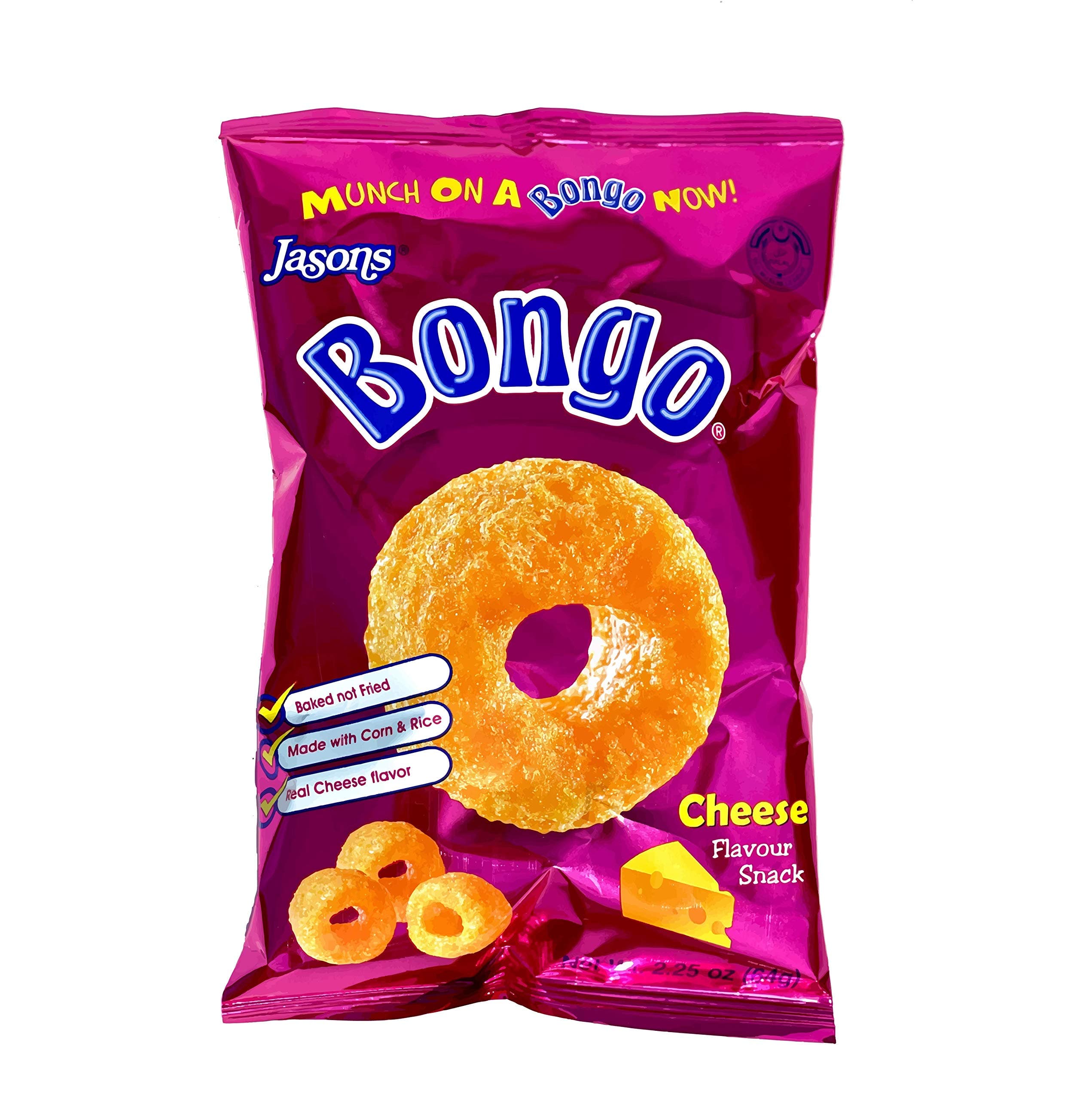 Jasons Bongo Cheese 64g/2.25oz