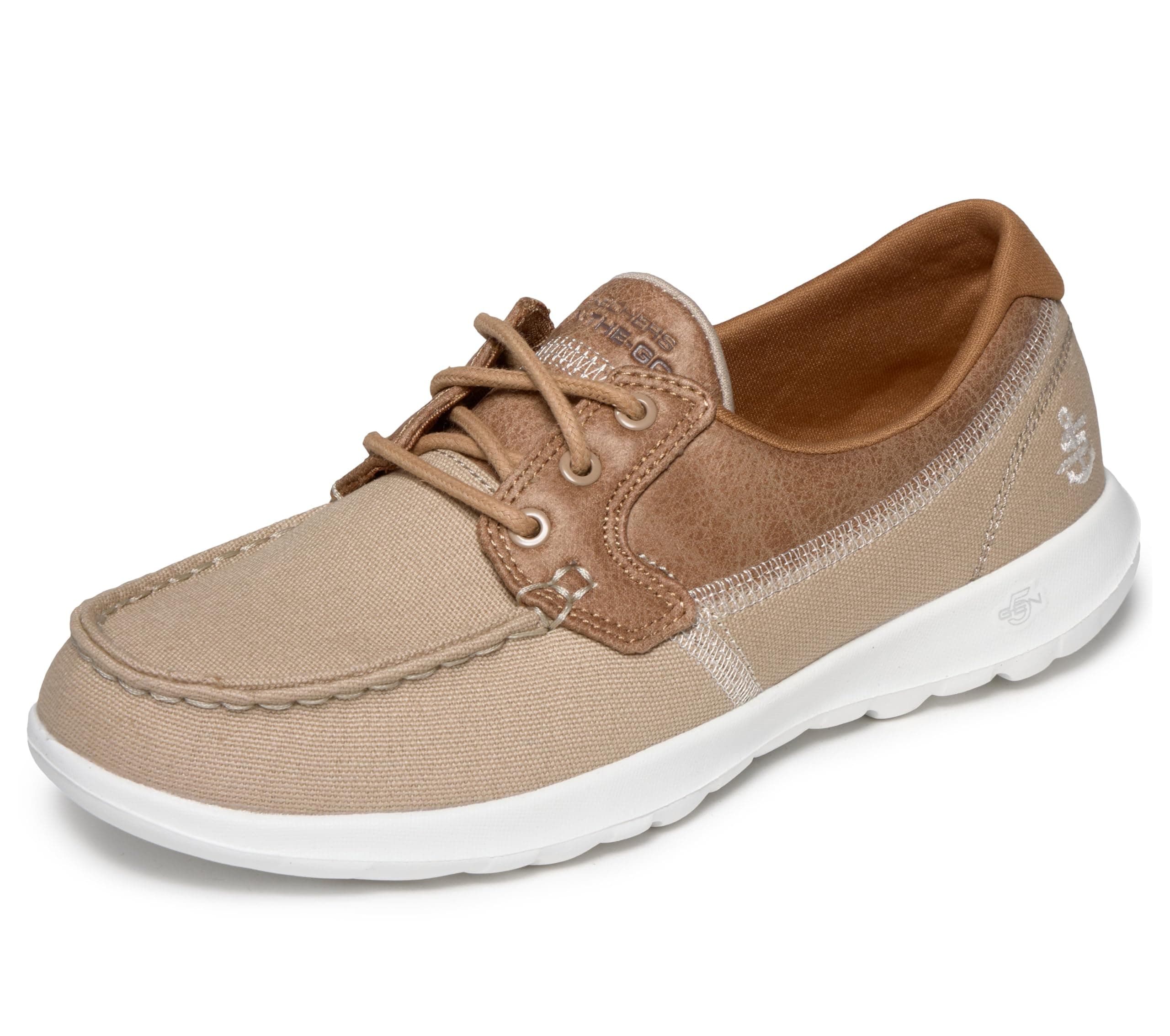 Women's Go Walk Lite Coral Boat Shoe