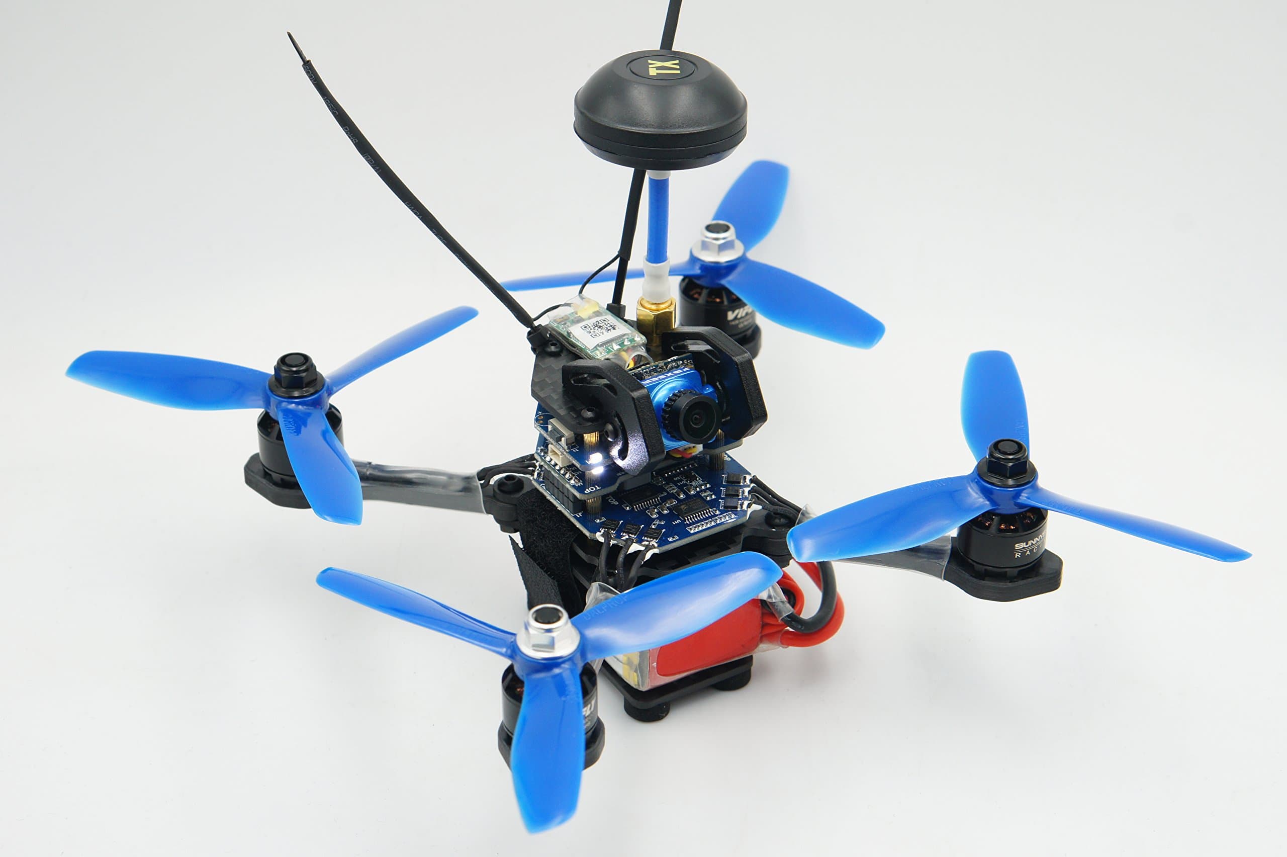 150mm VIFLY X150 BNF Racing Drone for 4'' Props. Fast Sub 250g Racing Quadcopter. Long Flight Time.(Flysky Receiver)