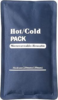 Ice Cold-Warm Pack Ice Reusable Bag Hot Water Bag for Injuries, Hot & Cold Therapy and Pain Relief Multi Color & Design (Hot/cold gel pack)