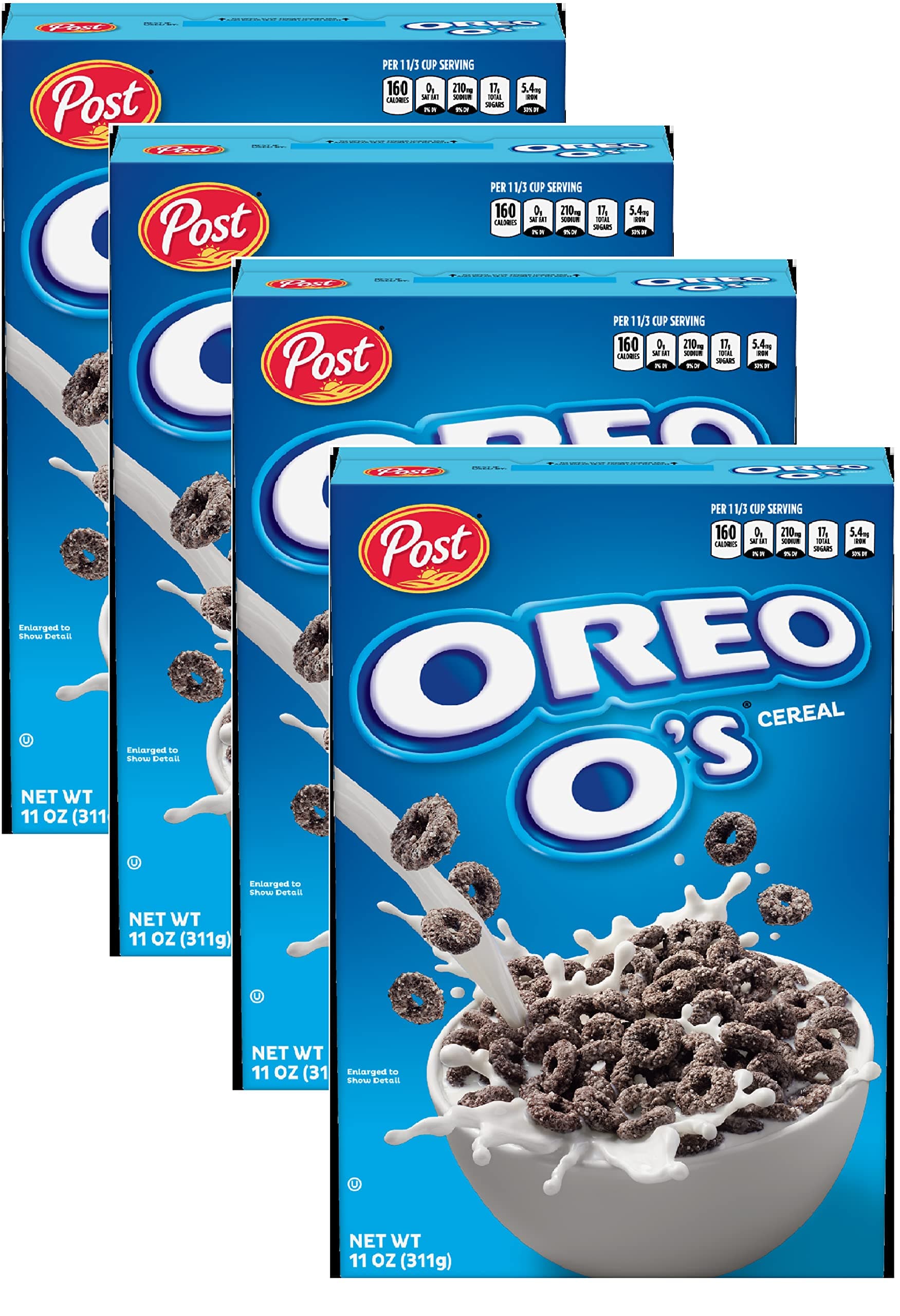 Post Oreo O's 11 oz (4 pack)