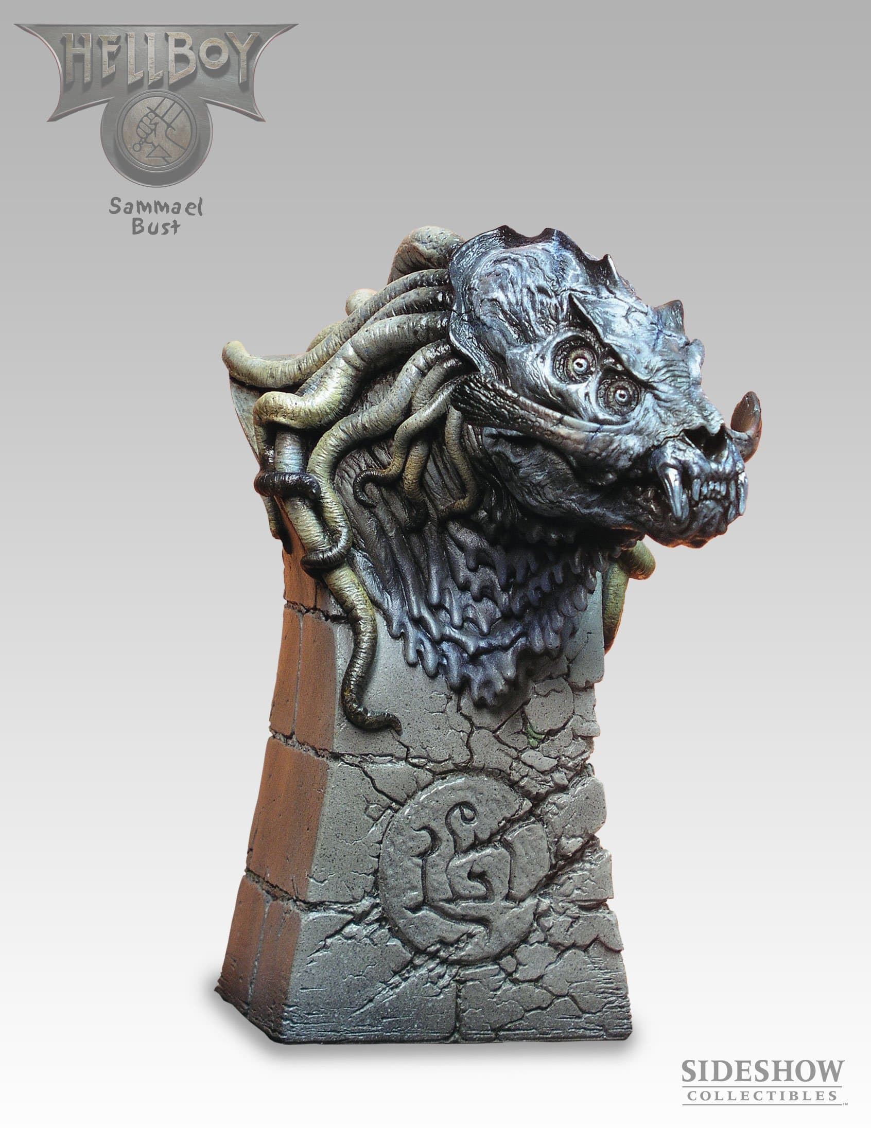 H SAMAEL Hellboy resin-bust 28cm limited edition 1500 Sideshow Collectibles