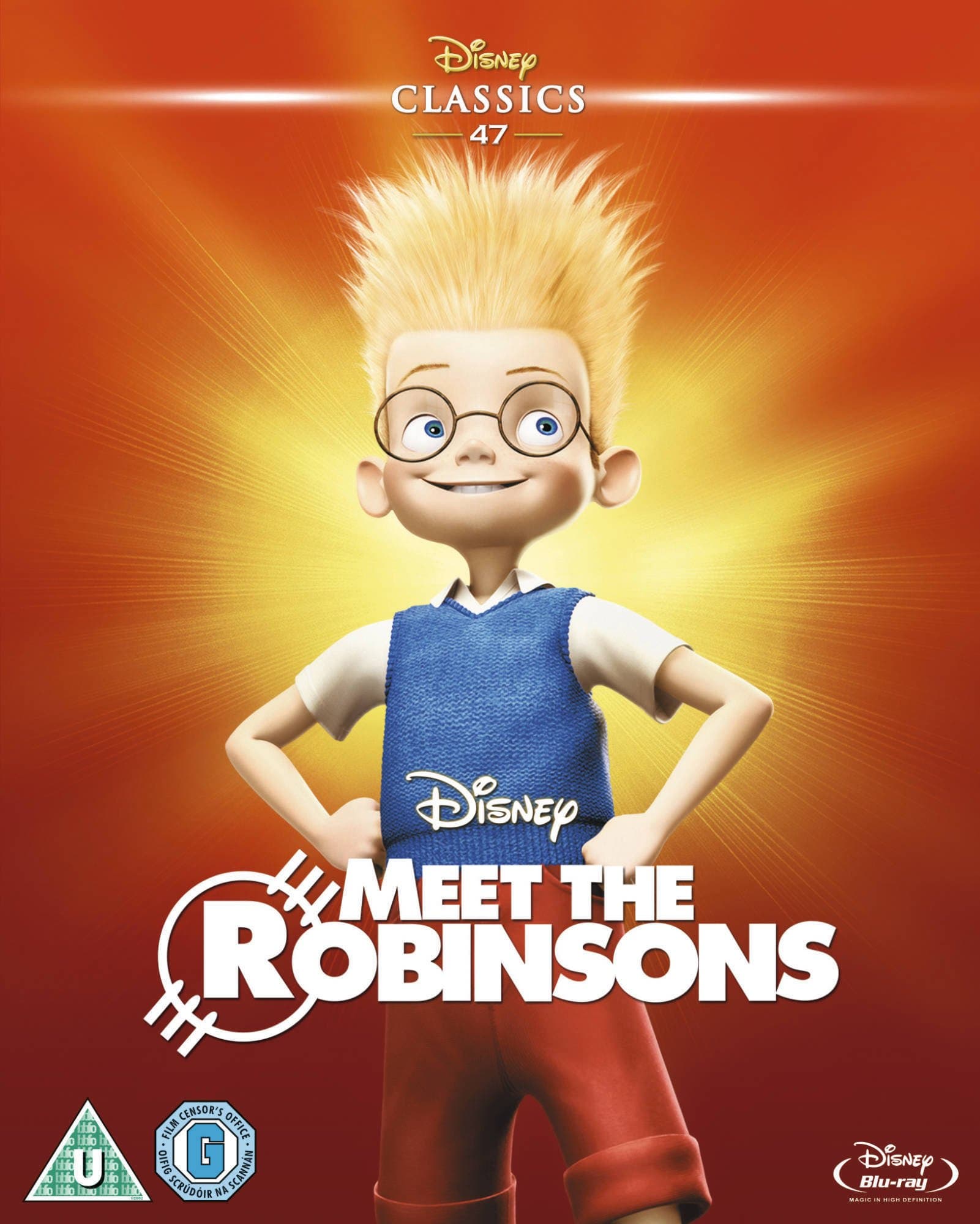 Meet The Robinsons (2007) (Limited Edition Artwork Sleeve) [Blu-Ray]