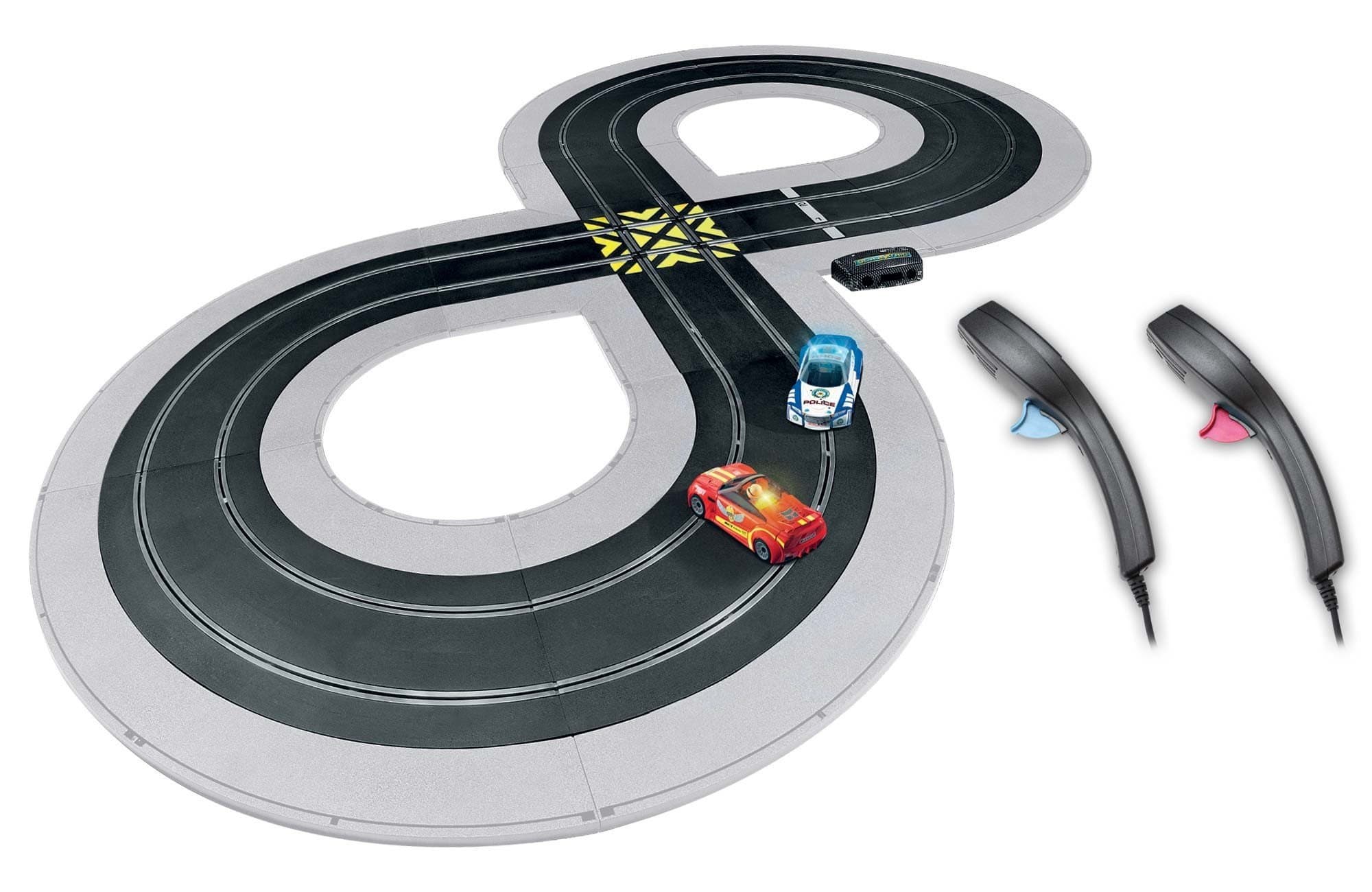 Scalextric 1:32 Scale Quick Build Cops & Robbers Race Set