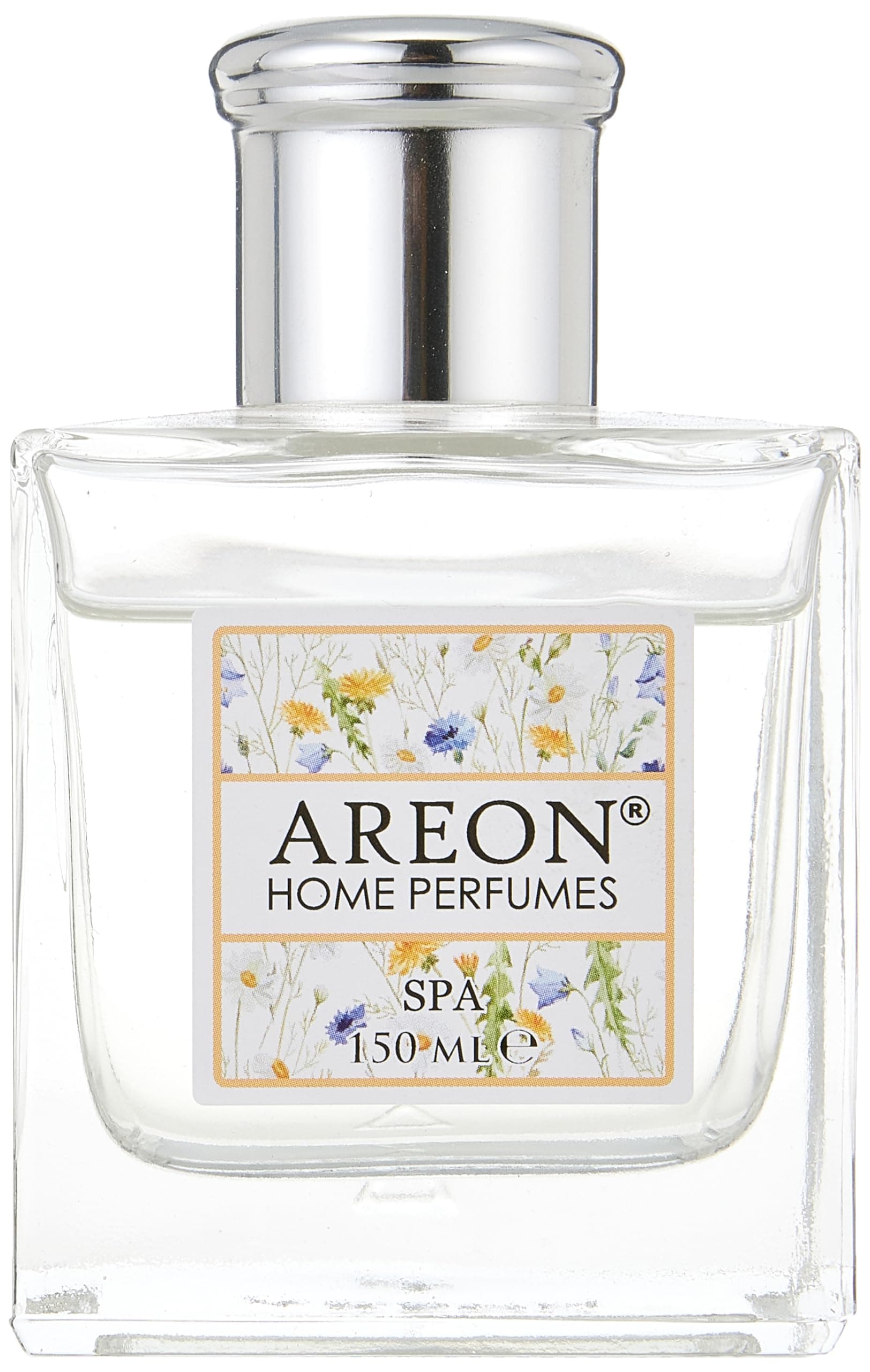 Areon Home Luxury Perfume Reed Diffuser + 10 Rattan Reeds, Spa 150 ml