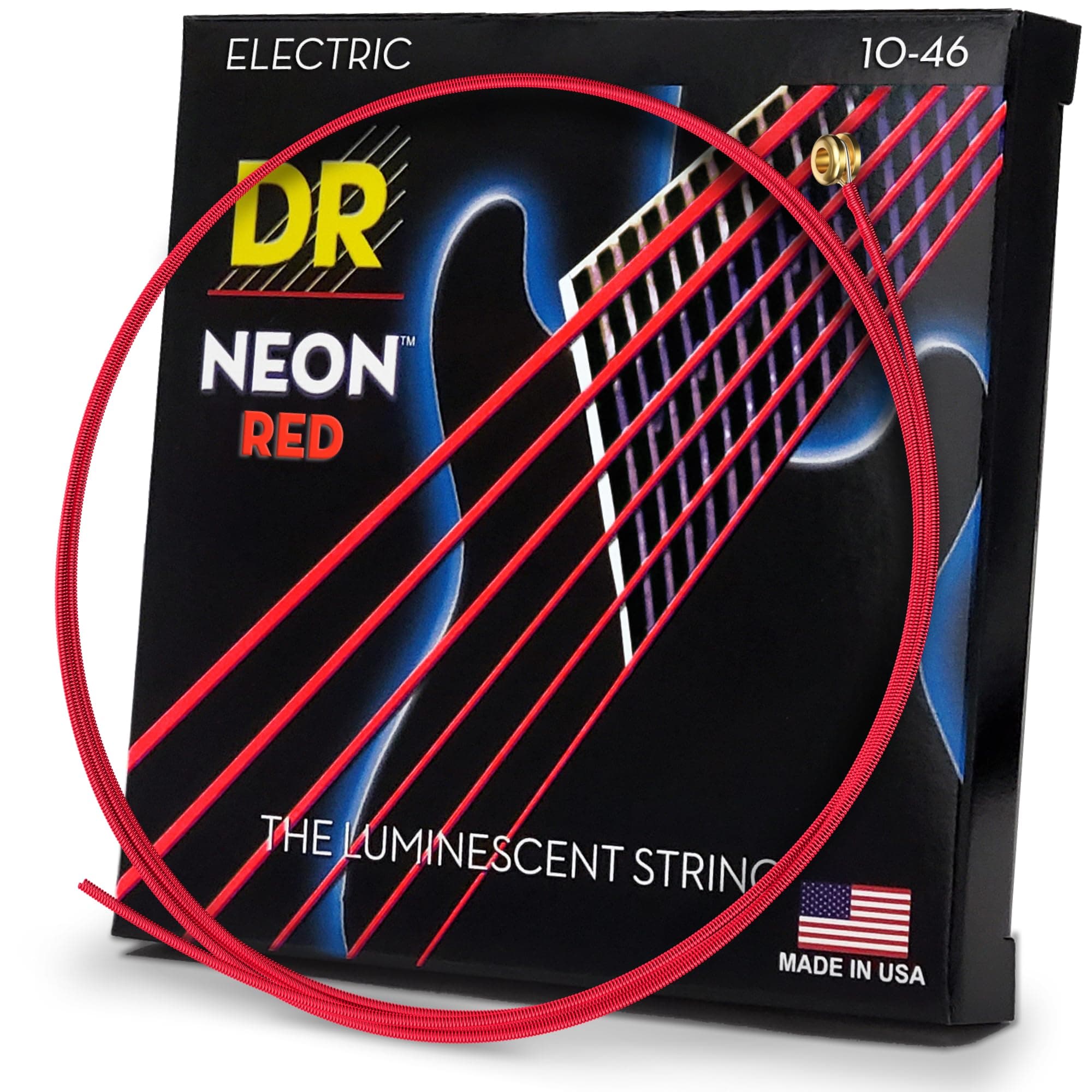 Hi-Def Neon Red Electric Medium