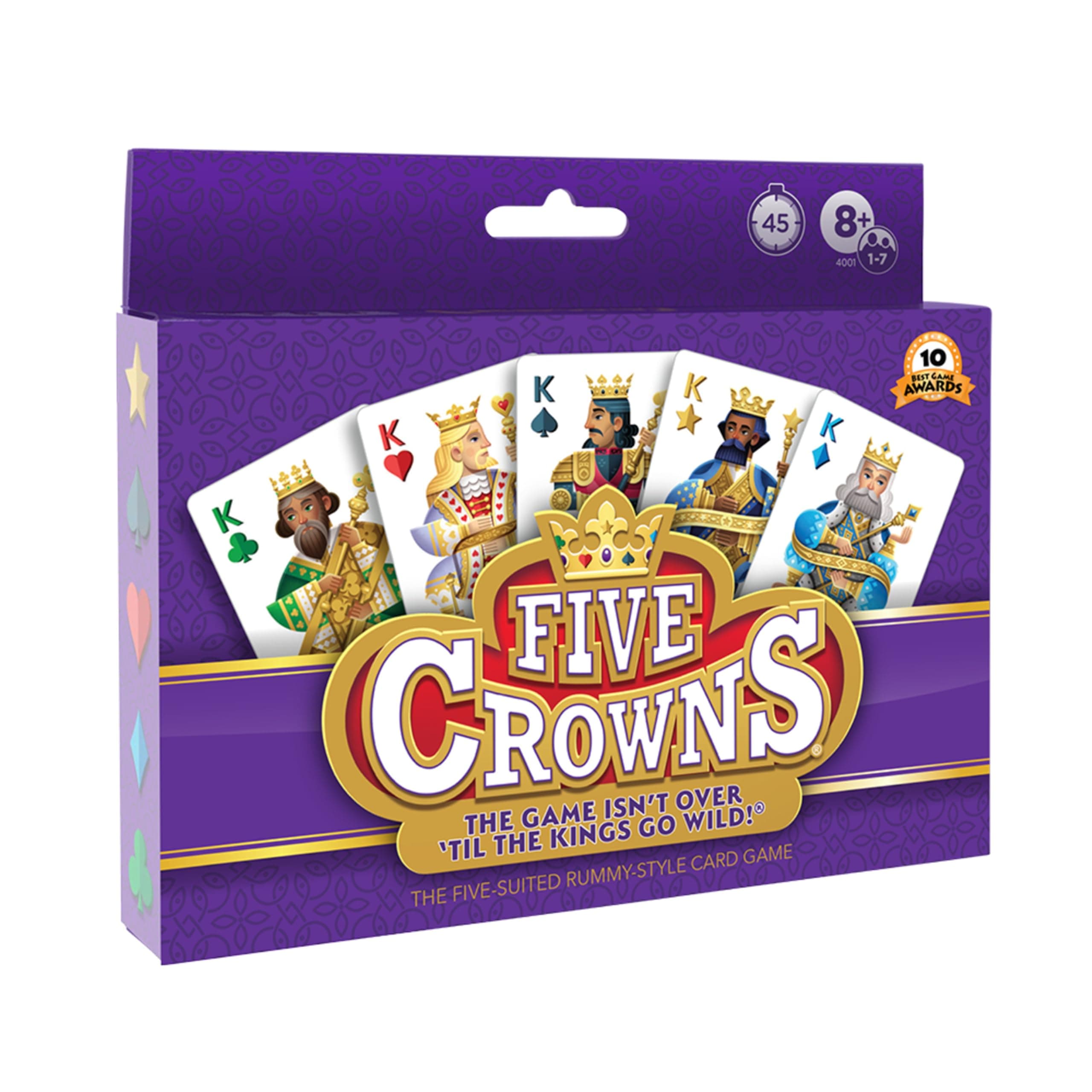 PlayMonster Five Crowns — The Game Isn't Over Until the Kings Go Wild! — 5 Su...
