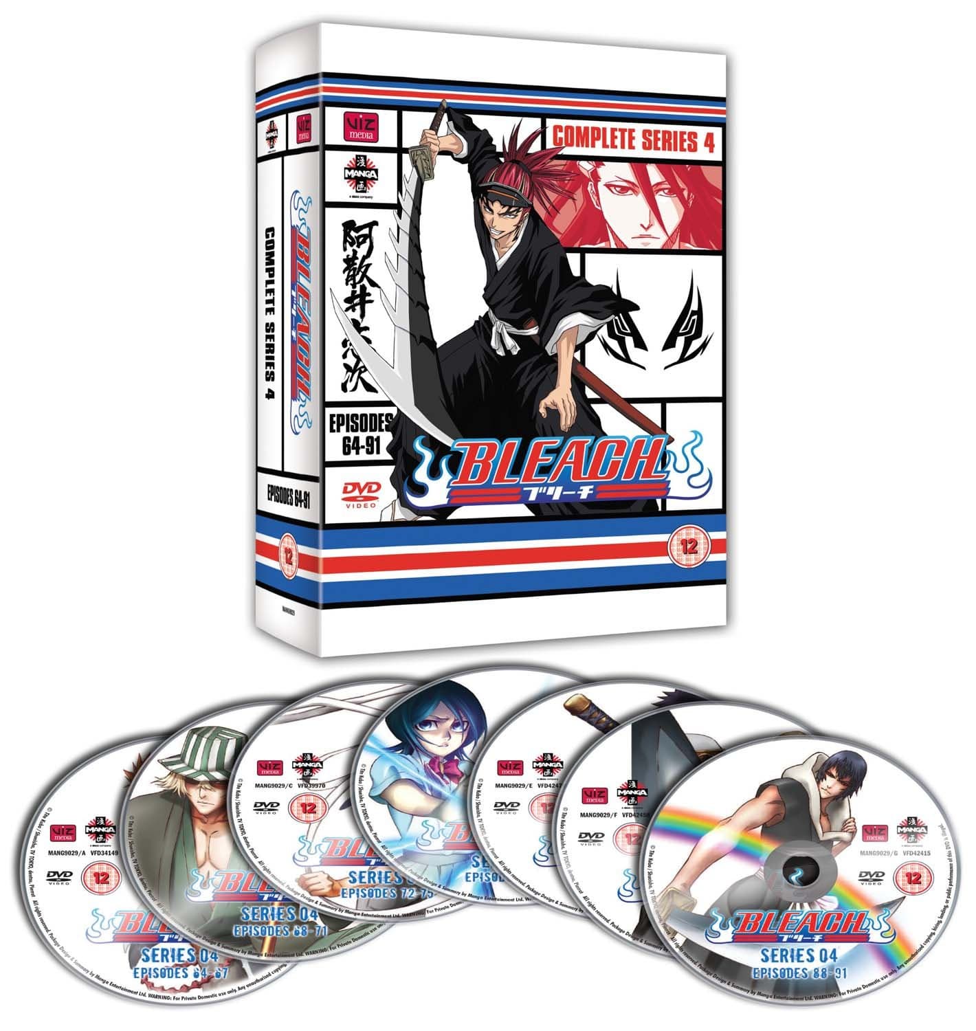Bleach Series 4 Complete Box Set [DVD]