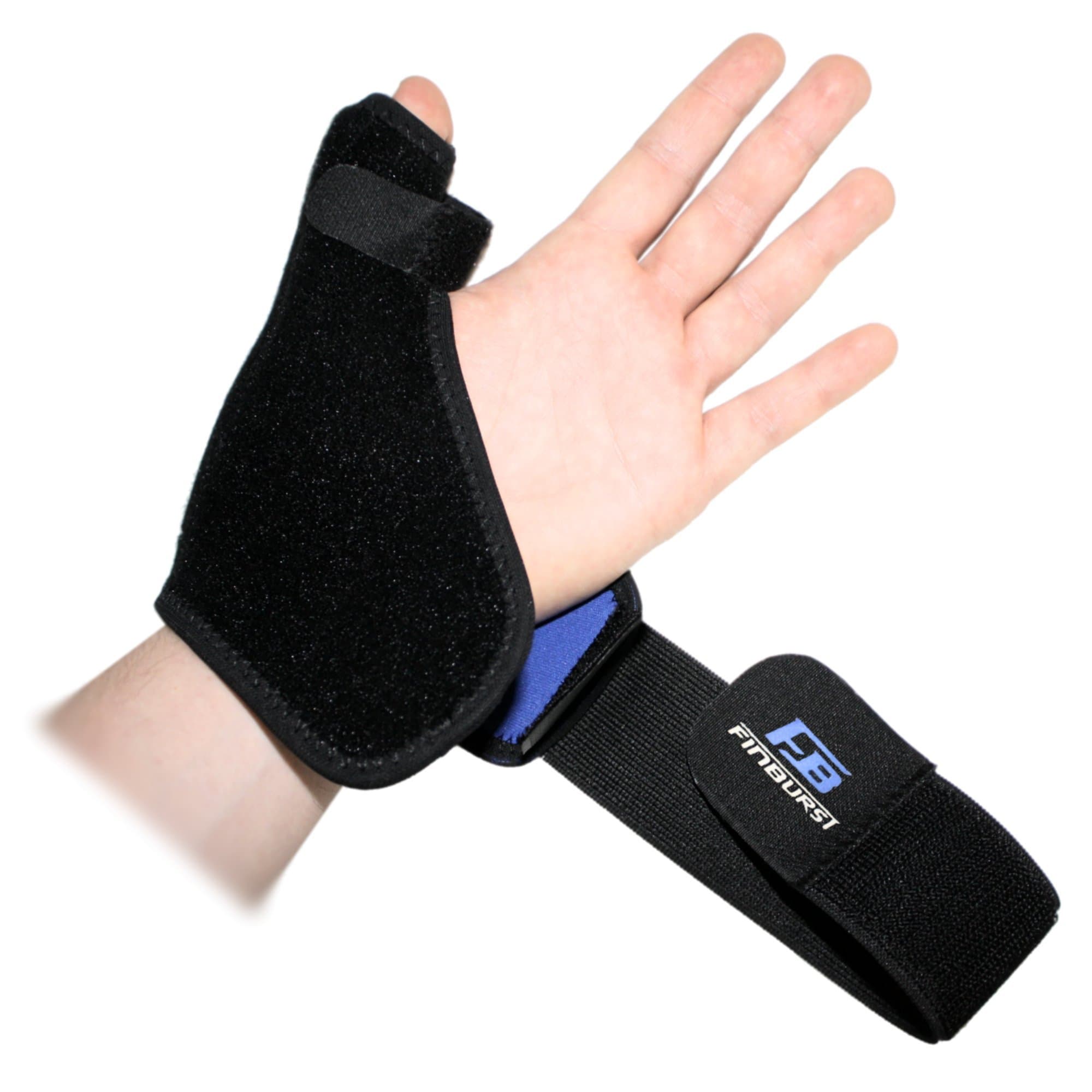 FinBurst Thumb Splint Brace - Premium Spica Protector for High-Speed Recovery, Pain Relief, Arthritis etc. - Personalized Fit Just for You