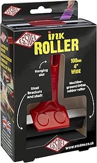 Essdee Ink Roller/Brayer 100 mm, Red