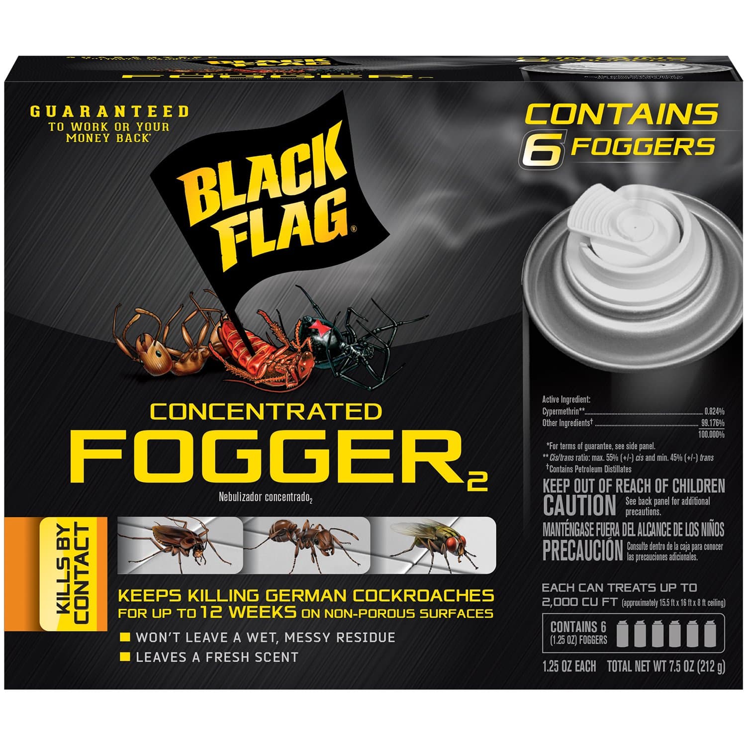 Black Flag, Pack of 6, Interior Fog Light