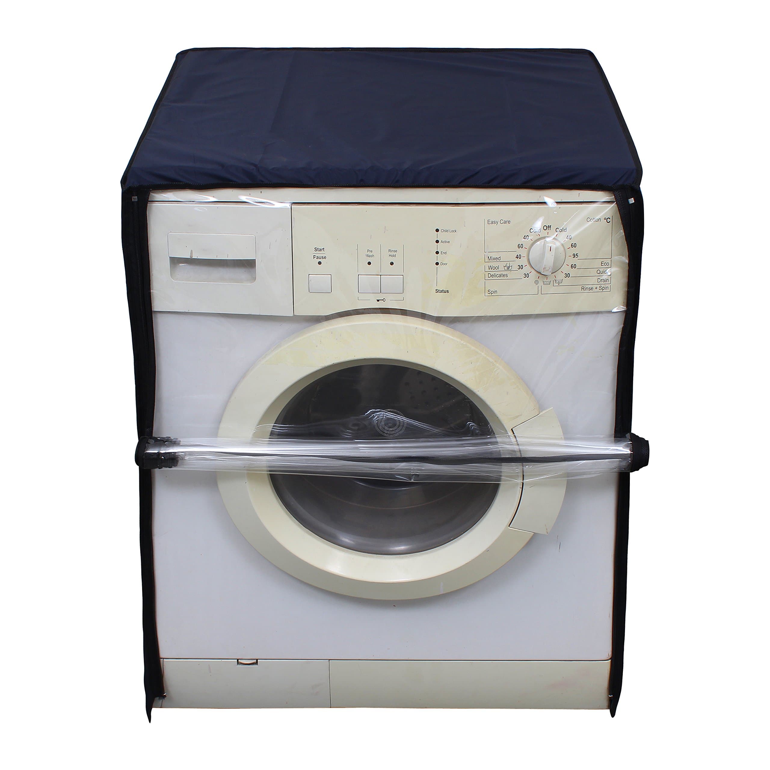 Lithara Washing Machine Cover for Front Load IFB Senator Aqua SX (8Kg, Transparent)