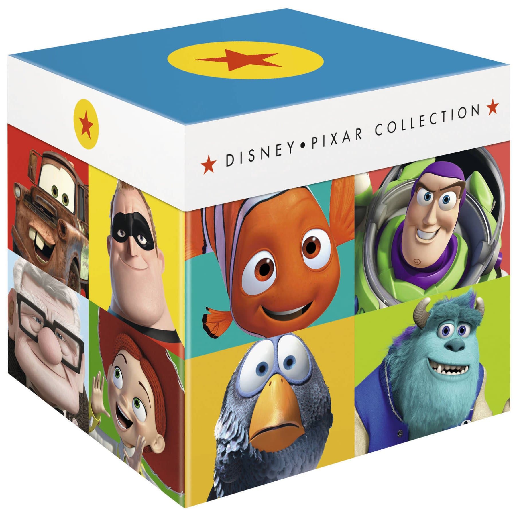 Disney Pixar Collection - 17-Disc Box Set ( Toy Story / A Bug's Life / Toy Story 2 / Monsters, Inc. / Finding Nemo / The Incredibles / Cars / Ratatouille / WALL*E / Up / Toy Story [ Blu-Ray, Reg.A/B/C Import - United Kingdom ]