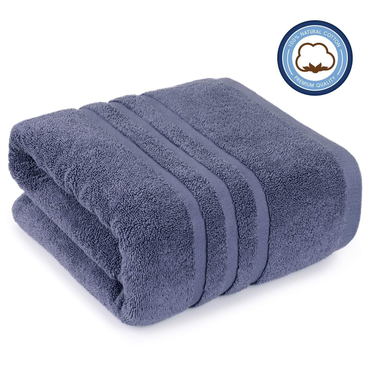 ESEOE Bath Towel 100% Cotton, 800G Super Absorbency, Multipurpose, Quick Drying, Maximum Softness, Machine Washable, 63 * 32 Inch (Type#1)
