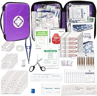 Small-Campact First-Aid Kit-Refill Supplies-Basic Emergency-Essentials - 300P...