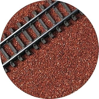 OO/HO Gauge Model Railway Track Ballast - Lanarkshire Red Granite | 1kg | Model Railway Scenery Material
