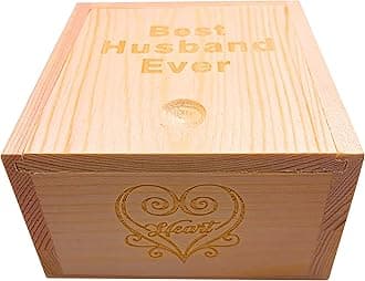 WASTIMEWooden Watch for Men Women, Stylish Chronograph Military Casual Calendar Wood Watches