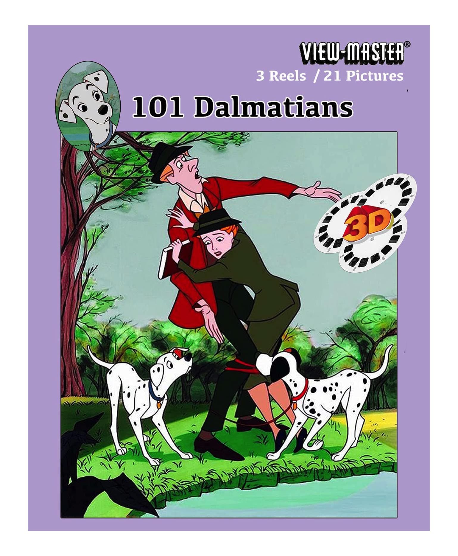 101 Dalmatians - Cartoon - Compatible to View-Master - 3 Reel Set
