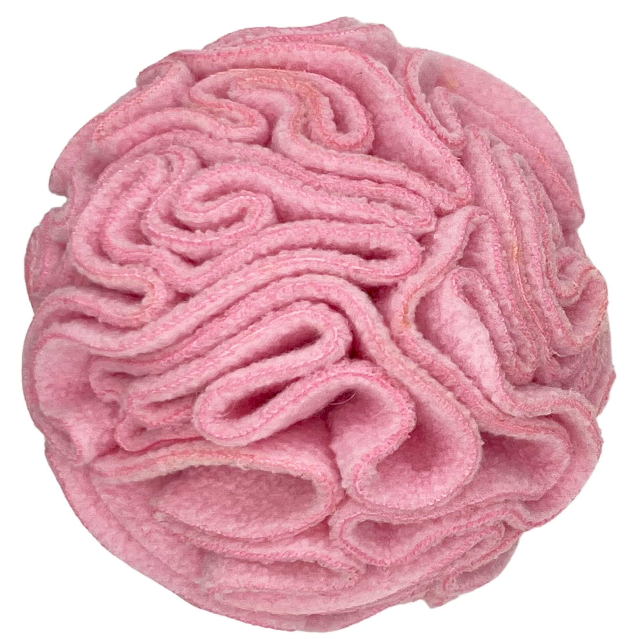 Puppy and Small Breed Snuffle Interactive Foraging Dog Puzzle Ball Toy Pink