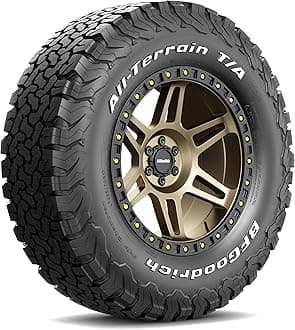BFGoodrich All Terrain T/A KO2 Radial Car Tire for Light Trucks, SUVs, and Crossovers, LT255/70R16/E 120/117S