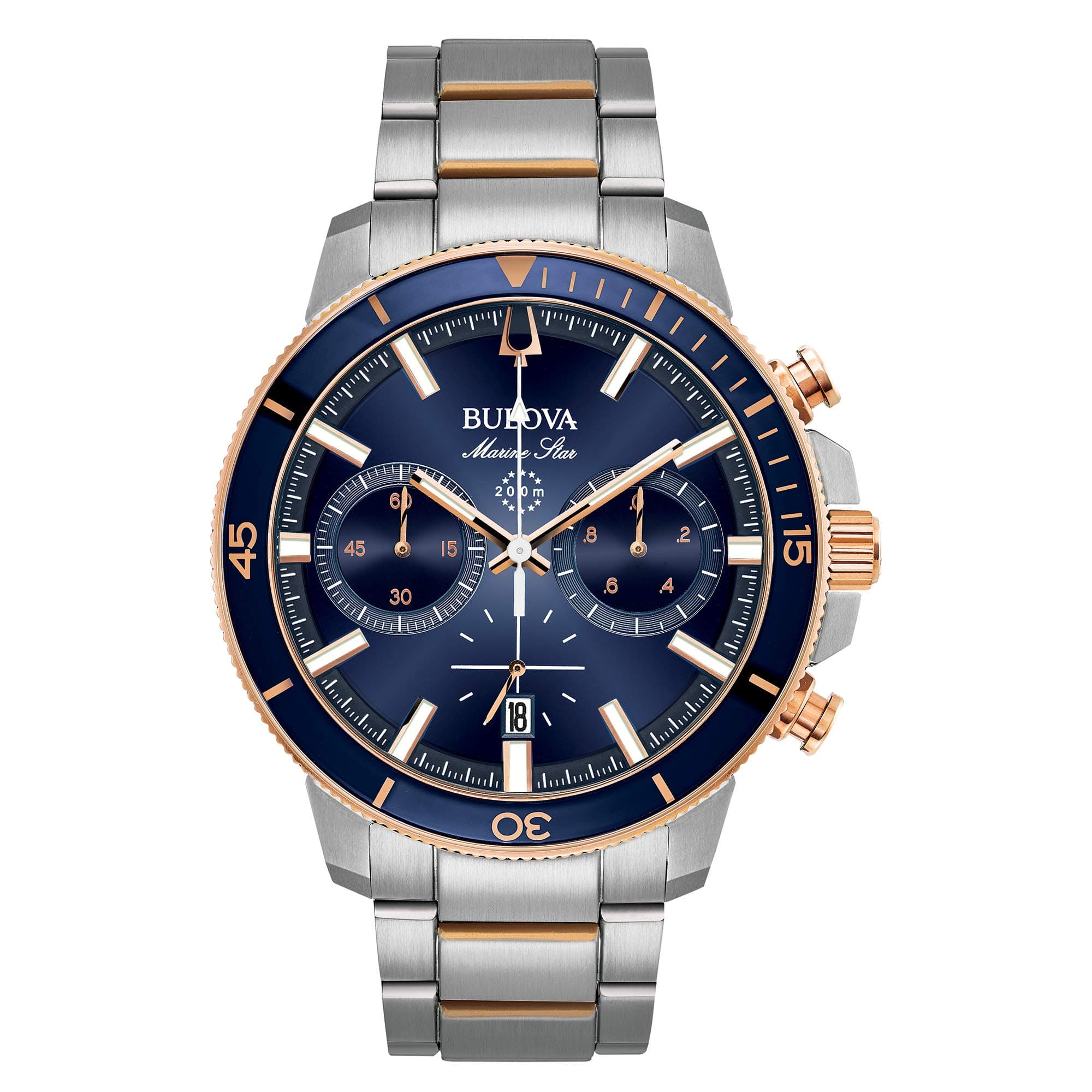 Bulova Mens Marine Star - 98B301