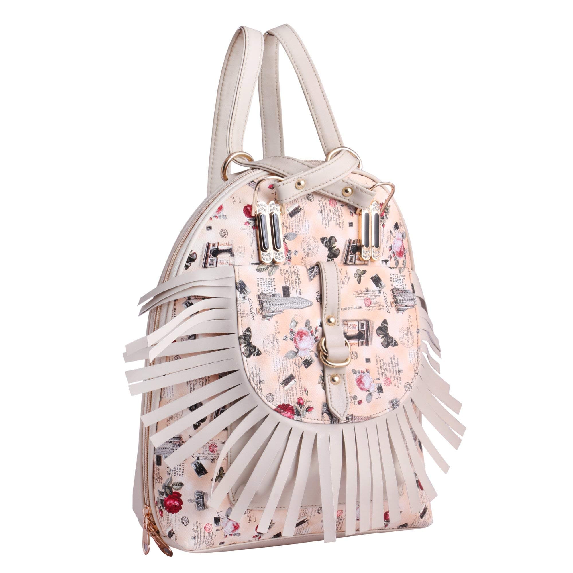 16 inches Women's & Girls' Backpack (2_Multicolored)