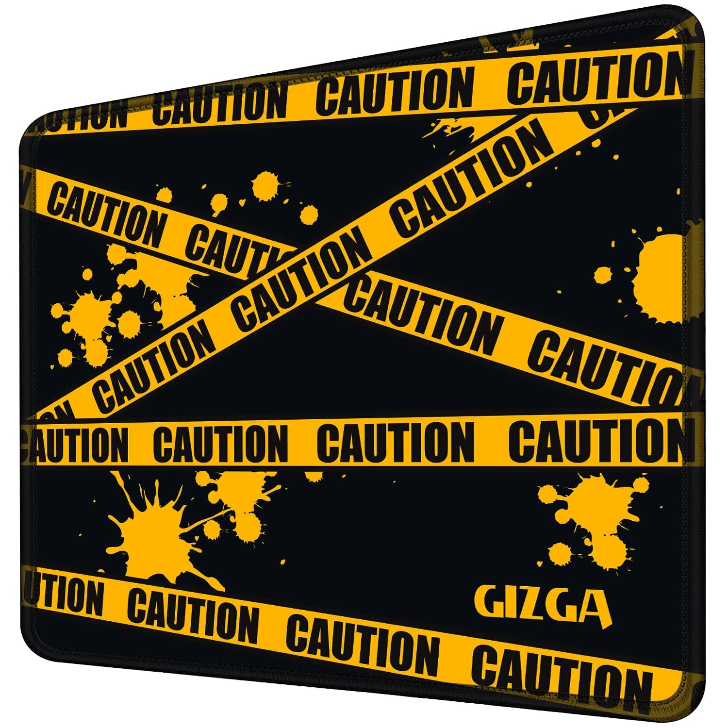 Gizga Essentials Extended Mouse Pad/Gaming Mouse Pad/Desk Mat|Has Anti-Slip Rubber Base, Smooth Mouse Control, Mercerized Surface, Antifray Stitched Embroidery Edges|Use in Home & Office (29 x 24 cm)