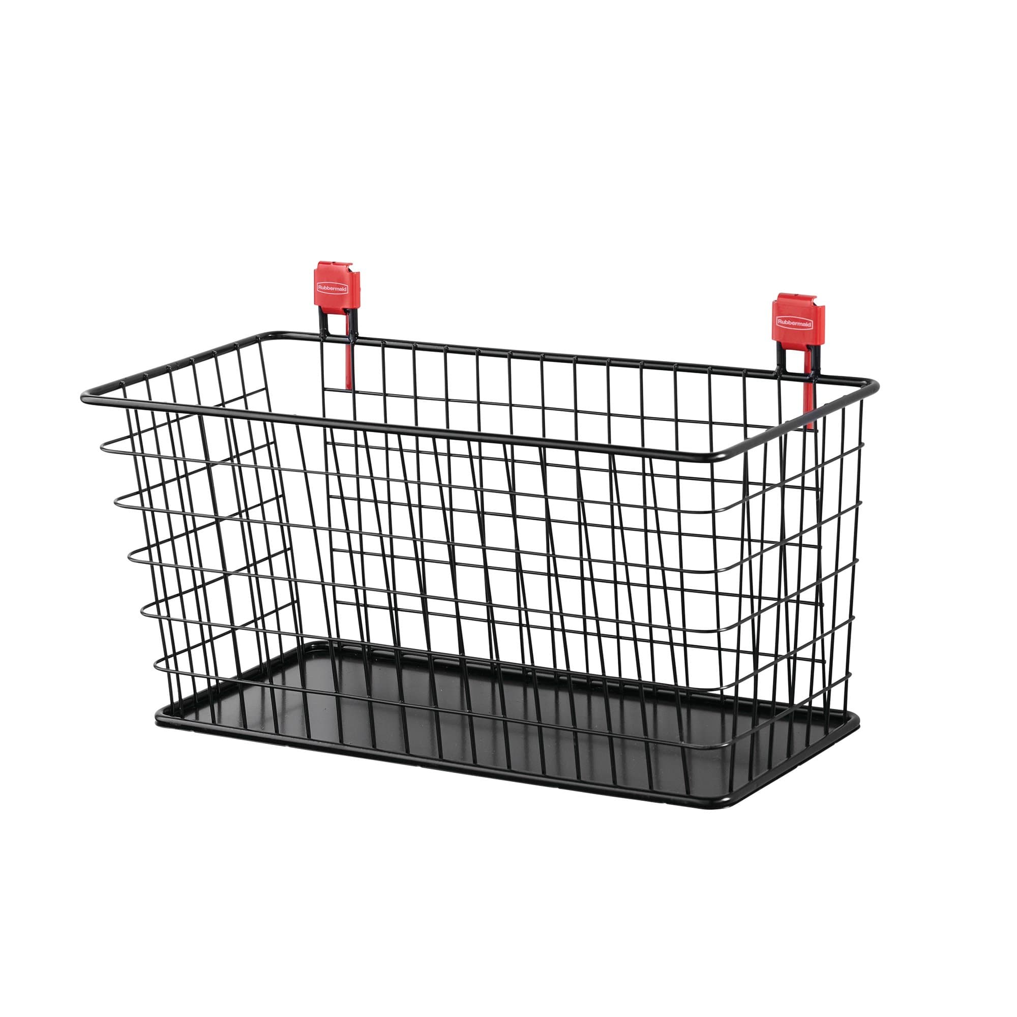 Shed Accessories Large Wire Basket, Individual, Black