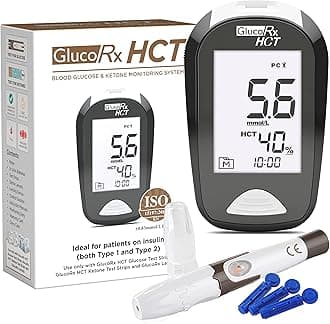 GlucoRx HCT Blood Glucose Meter