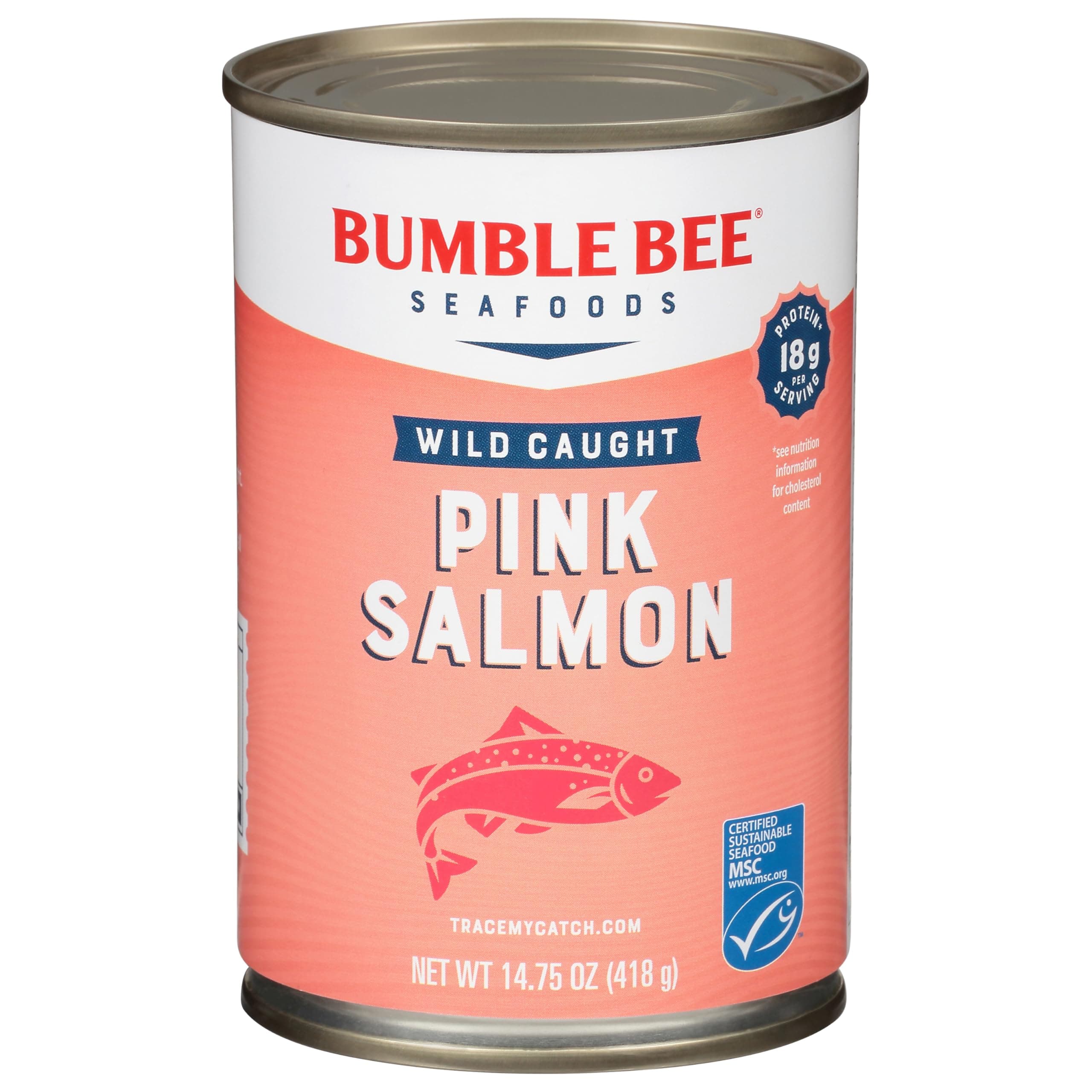 Bumble Bee Pink Salmon, Premium Wild, 14.75 oz