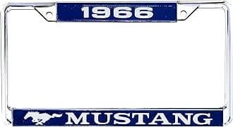 ACC-LPF-66 Scott Drake 1966 Mustang Year Dated License Plate Frame