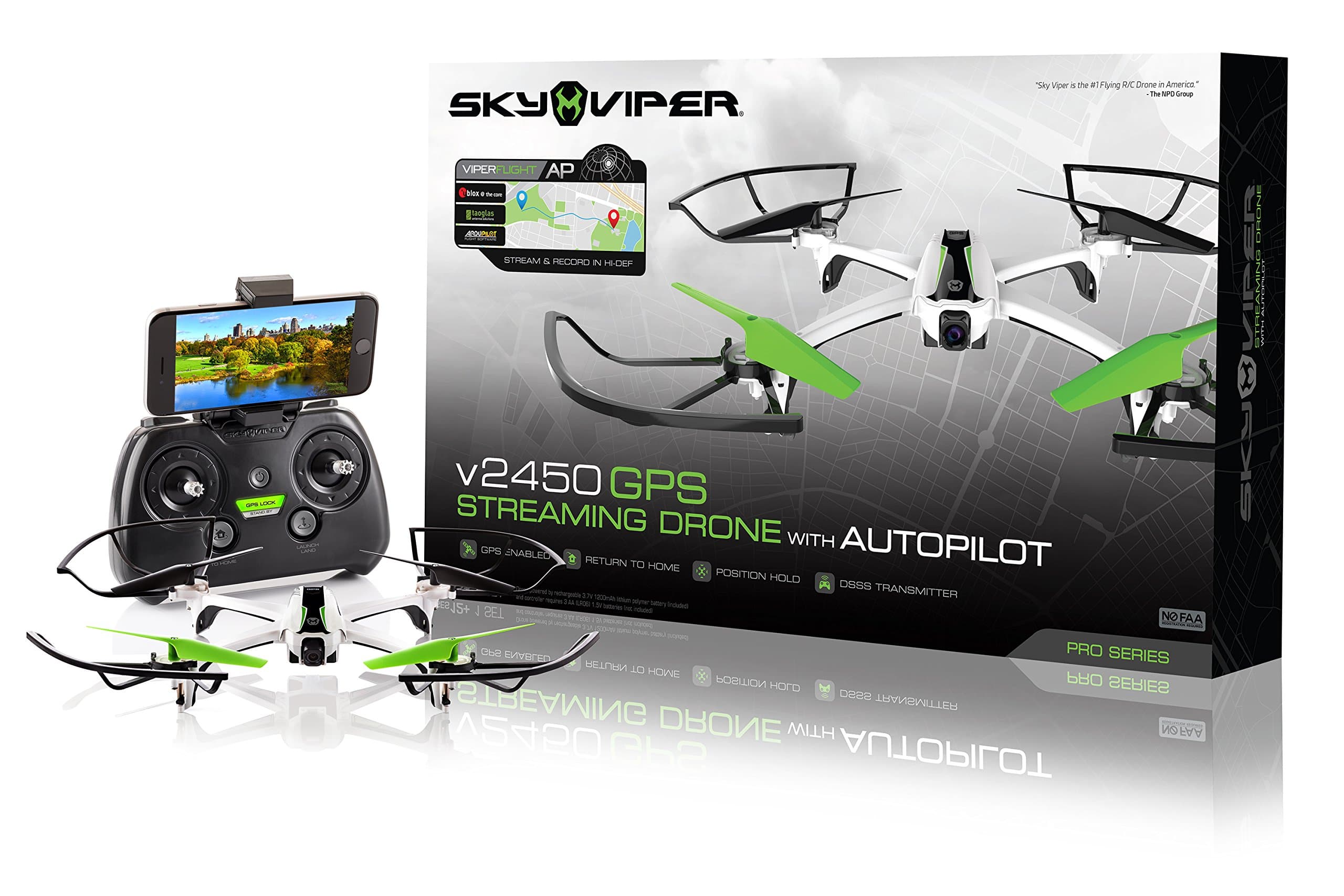 Sky Viper v2450GPS Streaming Drone with Autopilot & GPS