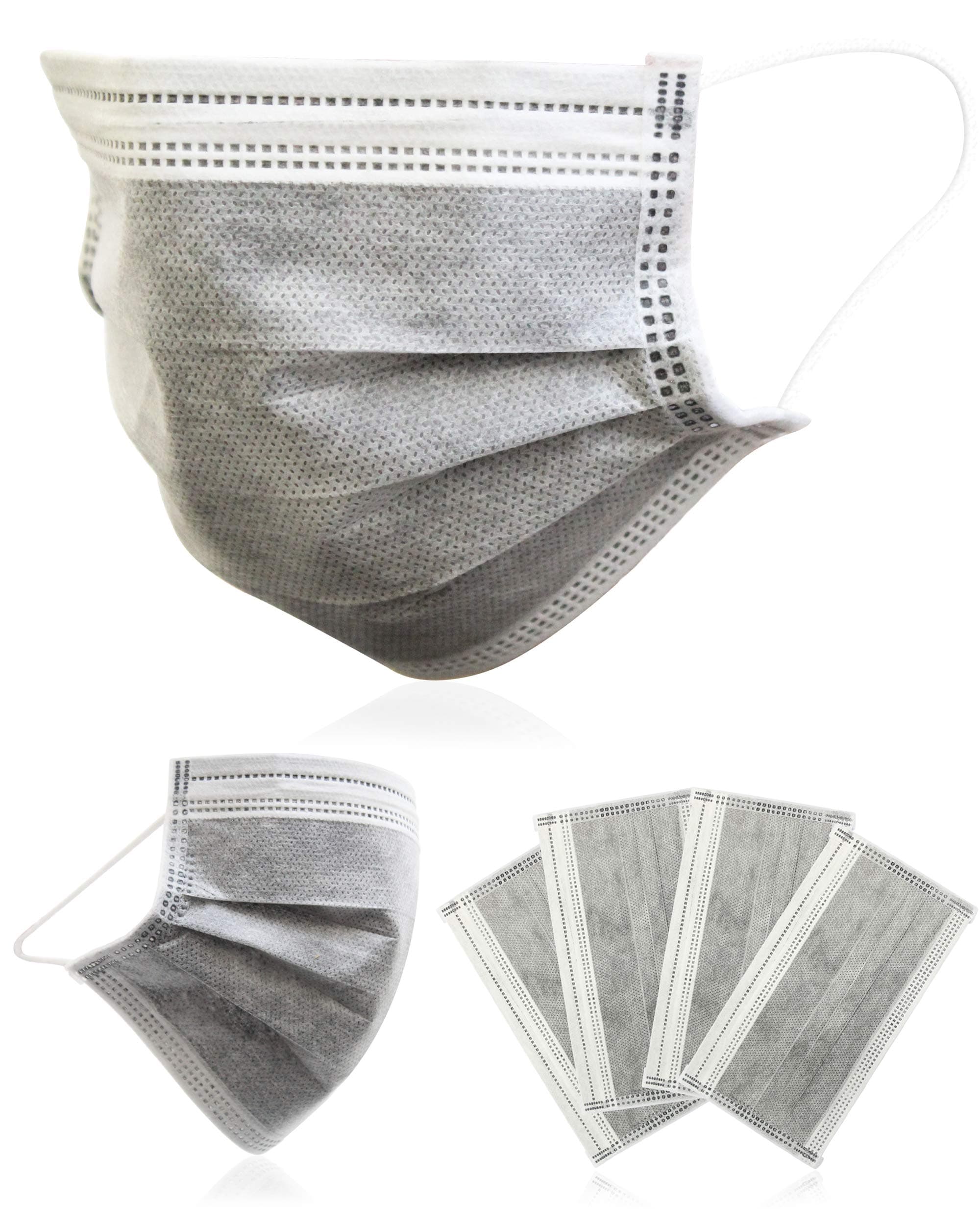 iQualTech Protect-Air Face Mask with Activated Carbon Filter (4-Pack)