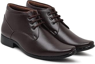 Synthetic Leather Ankle Formal Shoes Men || Office Shoes for Men Latest Stylish || Chukka Boots Men Long Shoes for Men Long Boots