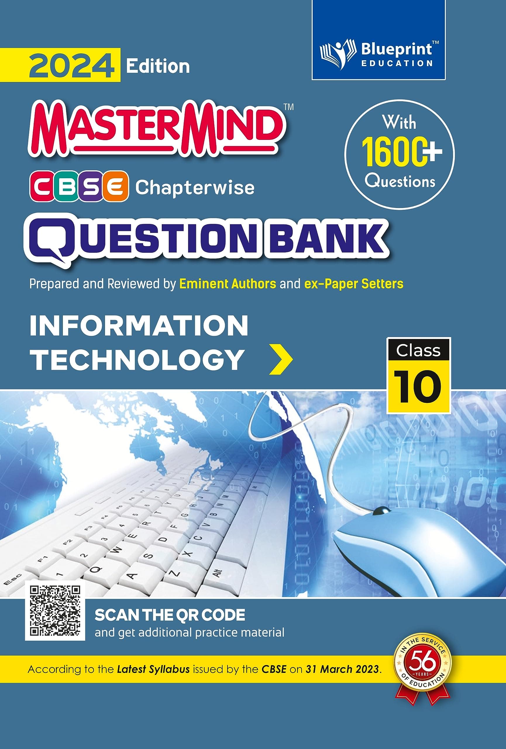 Information Technology (IT) Class 10 CBSE Question Bank for 2024 Exam by Master Mind Paperback – Big Book, 23 June 2023