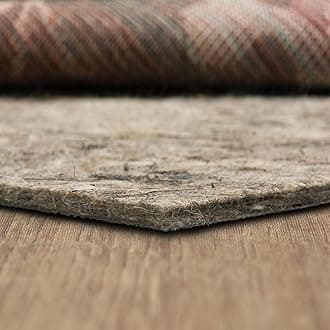 Mohawk Home Non Slip Rug Pad 2' 6" x 9' 6" - 1/2" Thick Felt + Latex Rubber Gripper - Dual Surface Cushion for Hardwood, Carpet, Tile Floors, Made in USA