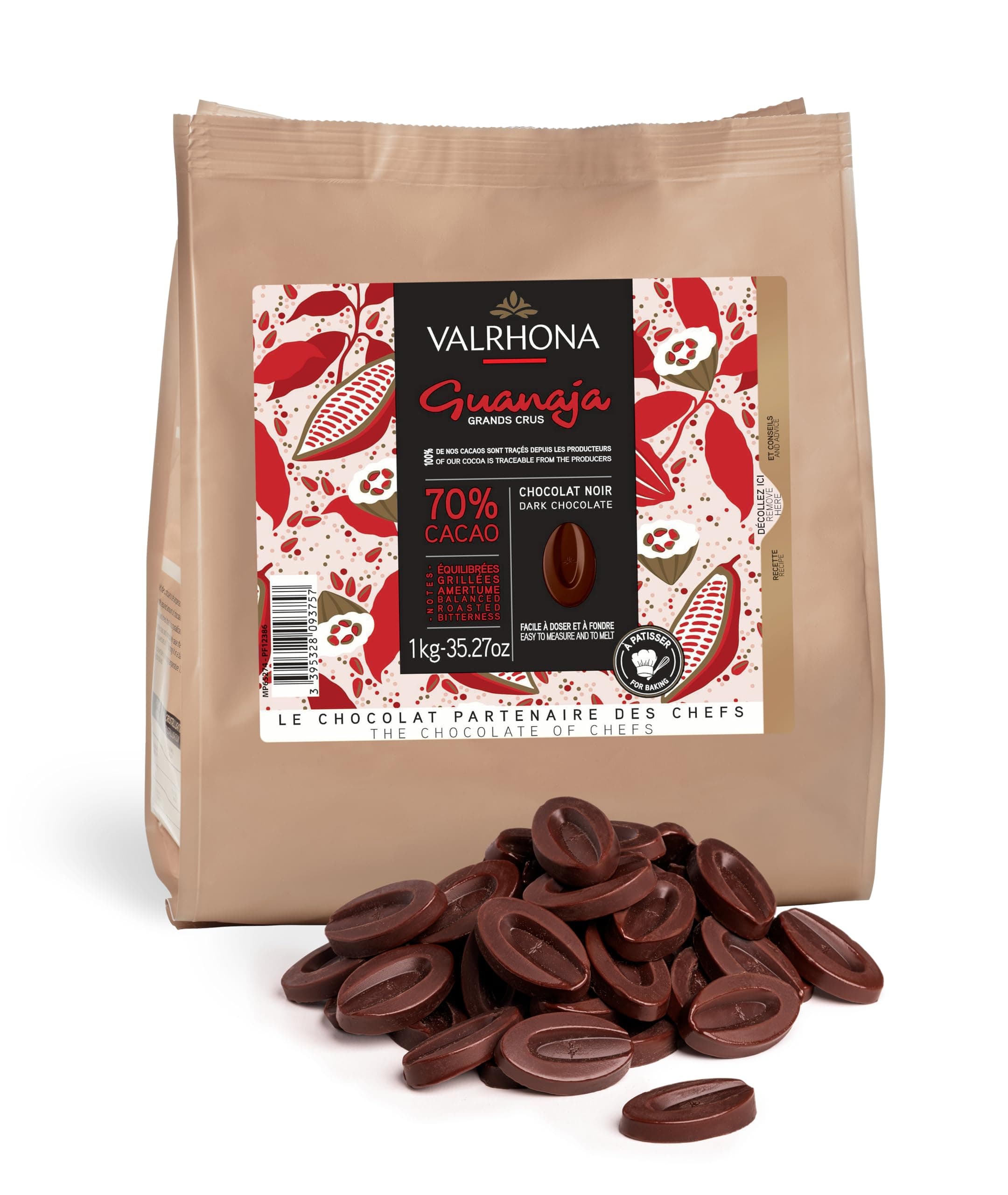 Chocolat Noir, Guanaja 70%, 1kg
