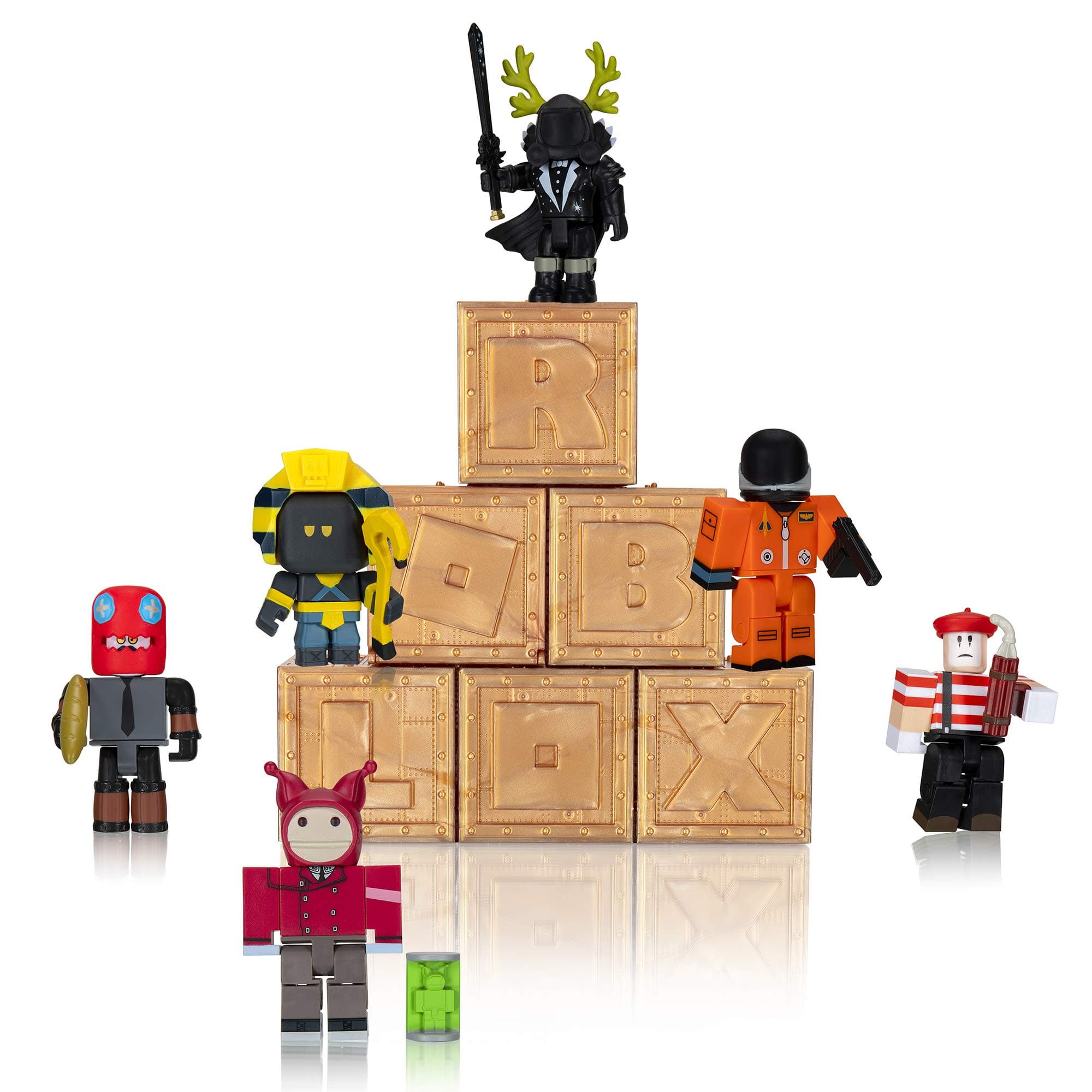 Roblox Action Collection - Series 8 Mystery Figure 6-Pack [Includes 6 Exclusive Virtual Items]