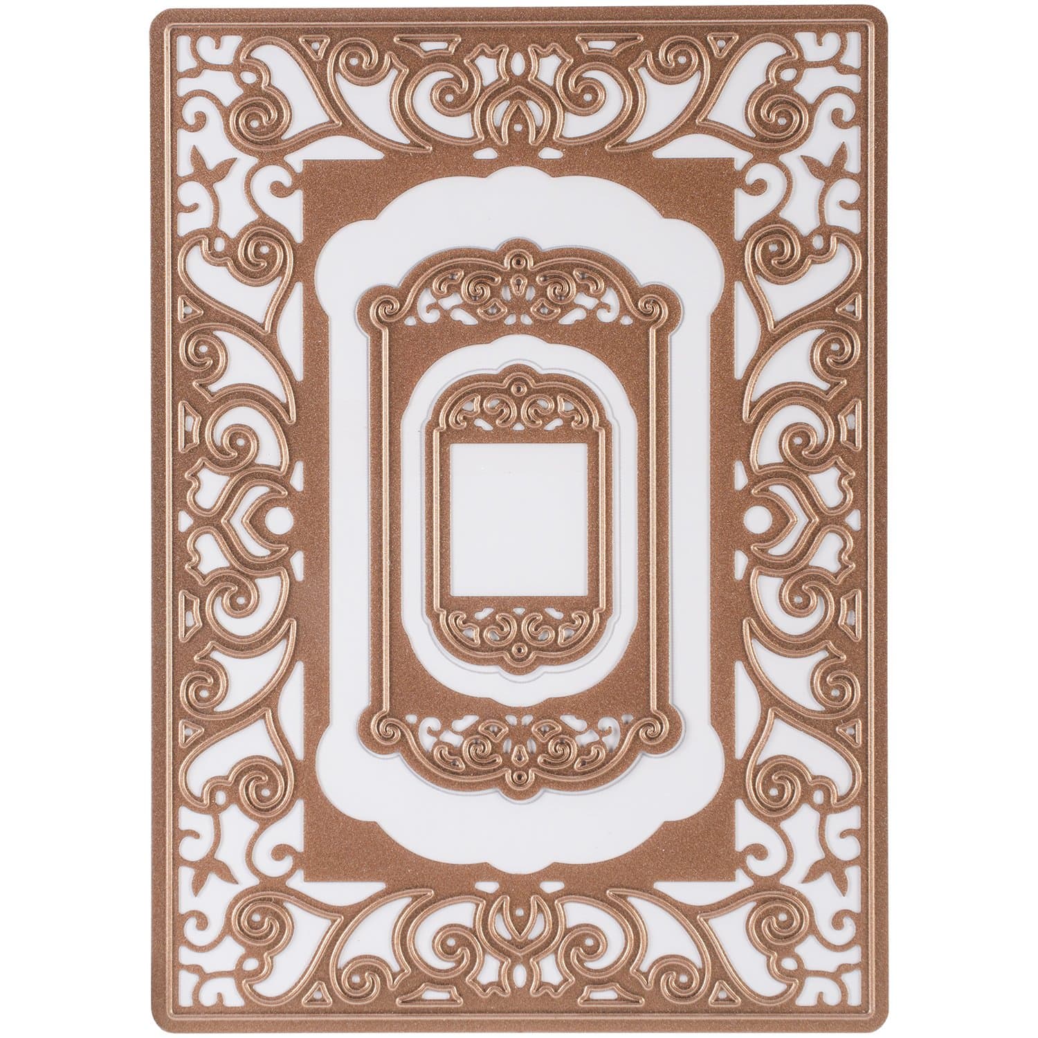 Nestabilities Spellbinder Paper Arts Exquisite Labels Eleven Die Template