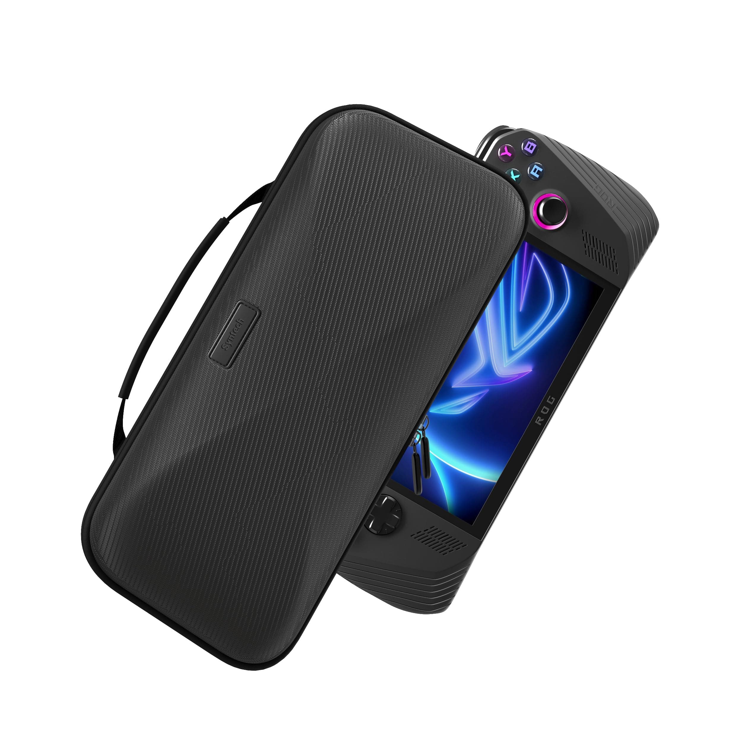 Hard Carrying Case Compatible with ROG Ally/Ally X [Not for Xbox 2025], Portable Travel Handheld Case for Storage Console & Accessories, EVA Shockproof Protective Carry Bag with Large Capacity