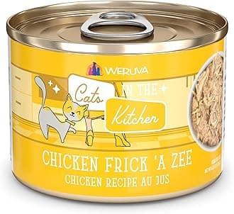 Cats in The Kitchen, Chicken Frick 'A Zee with Chicken Au Jus Cat Food, 6oz Can (Pack of 24)