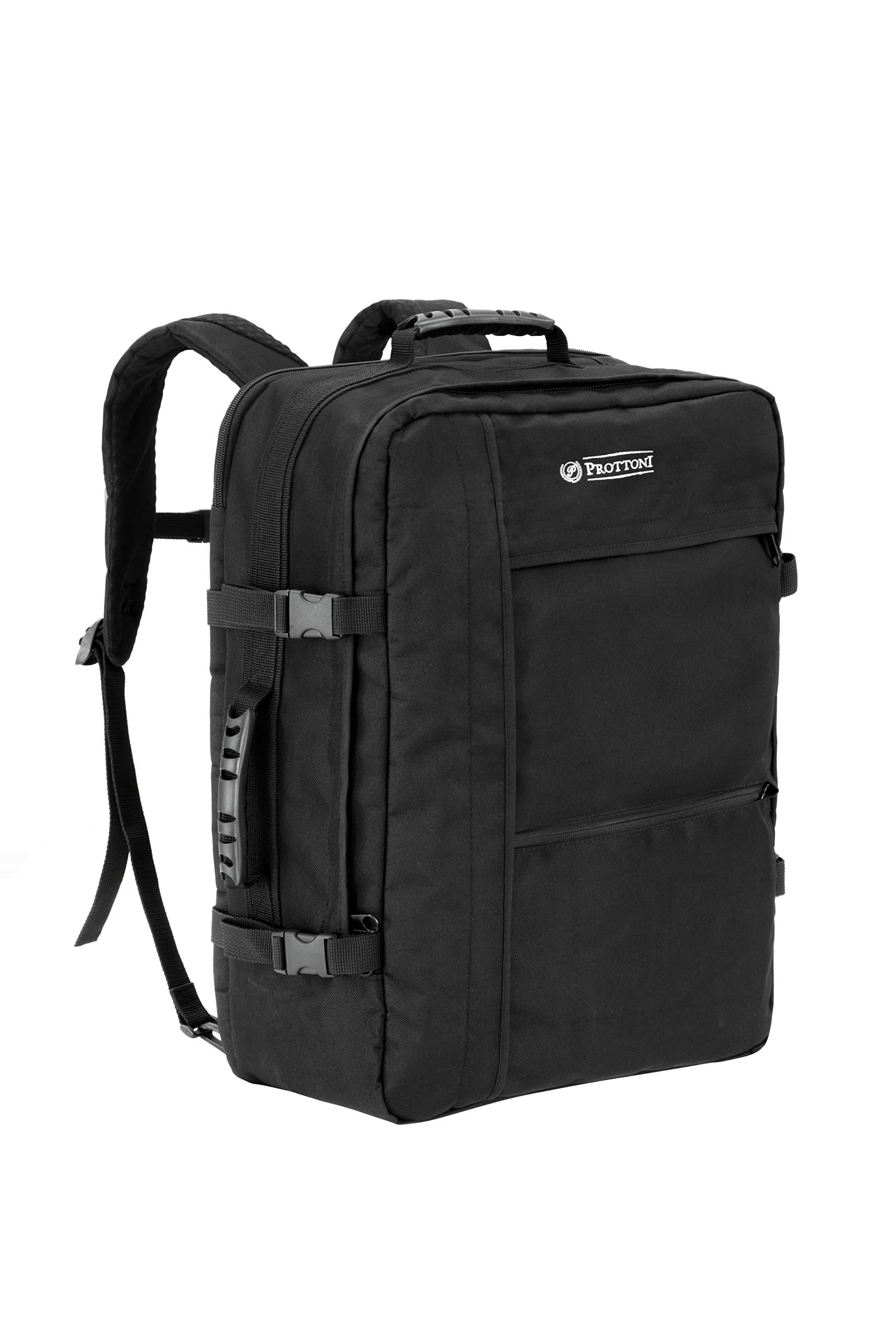 Prottoni Carry-On Travel Backpack – Large 35 Liter Flight Approved Weekender